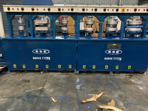 Blue 5 Kw Areca Leaf Plate Making Machine