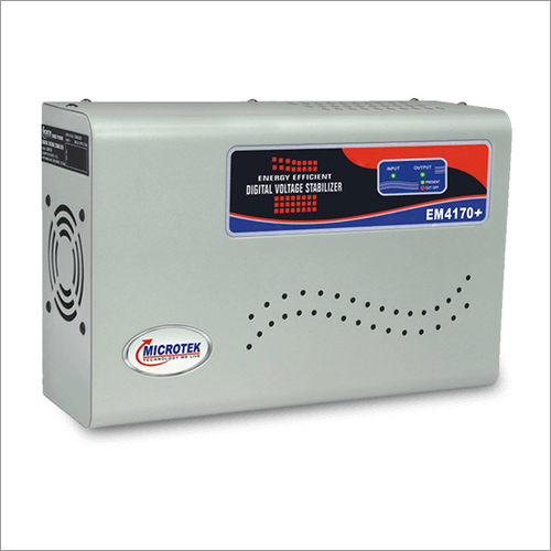 Microtek EM4170 AC Voltage Stabilizer - 170V-270V 50Hz Single Phase | Automatic Control 2-Year Warranty Up to 1.5 Ton