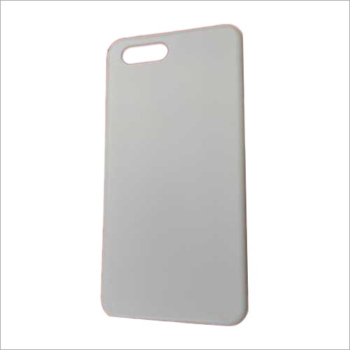 Waterproof Sublimation Mobile Cover - Plastic 10-12mm Thickness White Color | Lightweight Design Dust & Scratch Resistant