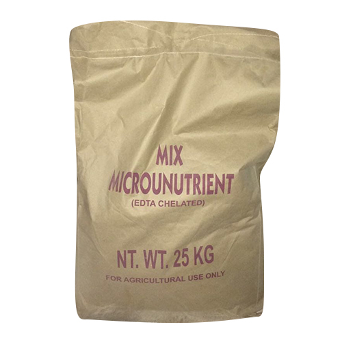 25Kg Edta Chelated Mix Micronutrient Fertilizer - Application: Industrial