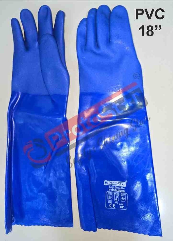 PVC Supported Hand Glove