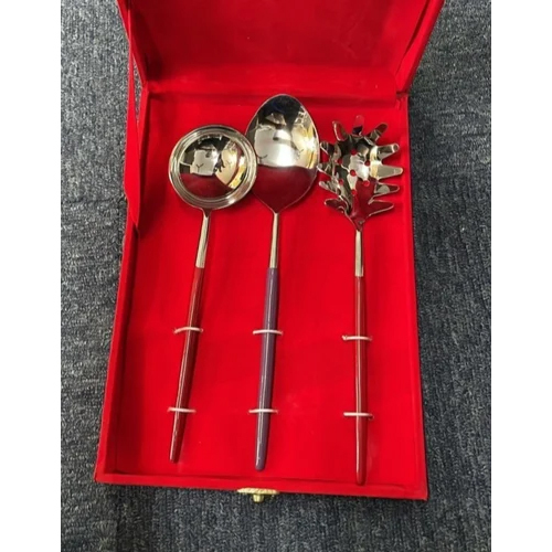 Stainless Steel Cutlery Set - Stainless Steel Different Sizes Silver Color Smooth Finish Round Shape Standard Design for Restaurants Hotels Home Dining