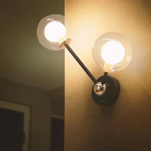 Philips Candela Wall Light - Color: Black